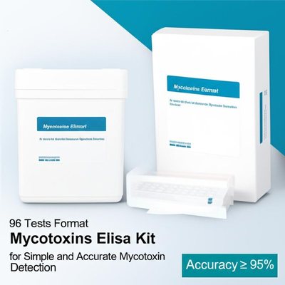 96 Tests Format Mycotoxins Elisa Kit for Simple and Accurate Mycotoxin Detection Accuracy ≥ 95%