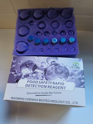 Độ nhạy cao 0.1ppb Zeranol ELISA Test Kit với khôi phục cao 70-105% và phát hiện nhanh 10-30 phút cho thịt và thức ăn chăn nuôi