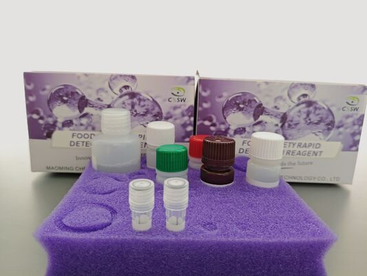 Malachite Green ELISA Test Kit with 0.05ppb High Sensitivity, ≥80% High Recovery, and 96T Specification for Veterinary Drug Residue Testing