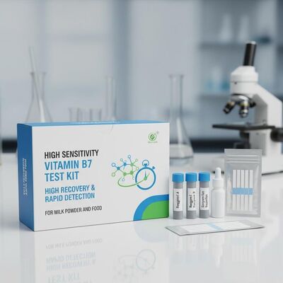 High Sensitivity Vitamin B7 Test Kit with High Recovery and Rapid Detection for Milk Powder and Food