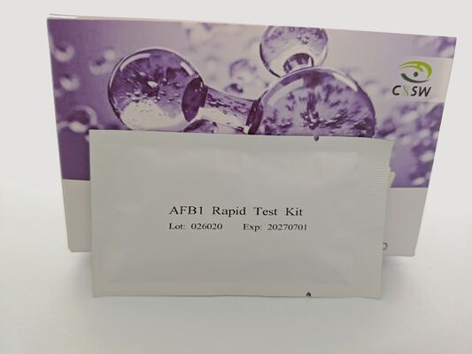 Tetracyclines Rapid Test Kit with 6min Detection Time for 60ppb Poultry Egg and 80-105% High Recovery