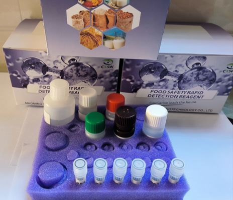 Tetrodotoxina TTX ELISA Kit de teste Tempo de detecção rápido 1,5 horas Alta recuperação 80-105%