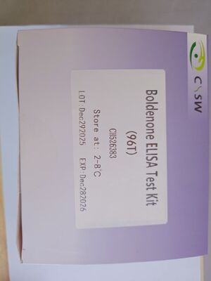 Rapid  Boldenone ELISA Kit  No Nitrogen Blow Is Required