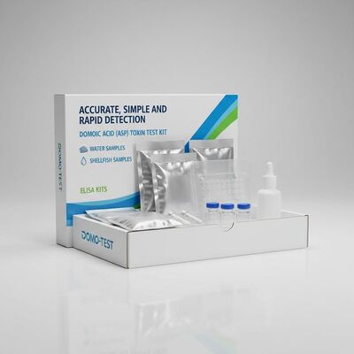 High Sensitivity 0.5ppb Domoic Acid ELISA Test Kit for Rapid Detection in 2 Hours with High Recovery 90-105%