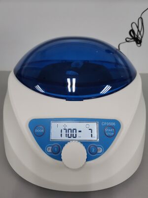 Low-speed Centrifuge with 5000rpm Max Speed, 2600×g Max RCF and High Strength Plastic Rotor for Laboratory Use