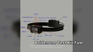 Bộ kiểm tra Boldenone Phát hiện chính xác 96 bài kiểm tra