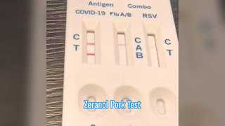 Bộ phát hiện thịt lợn Zeranol có độ nhạy cao